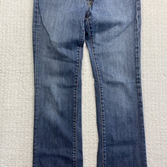 Lucky Brand Jeans by Gene Montesano Womens 4 / 27 Short Inseam USA Made Blue - Picture 3 of 12